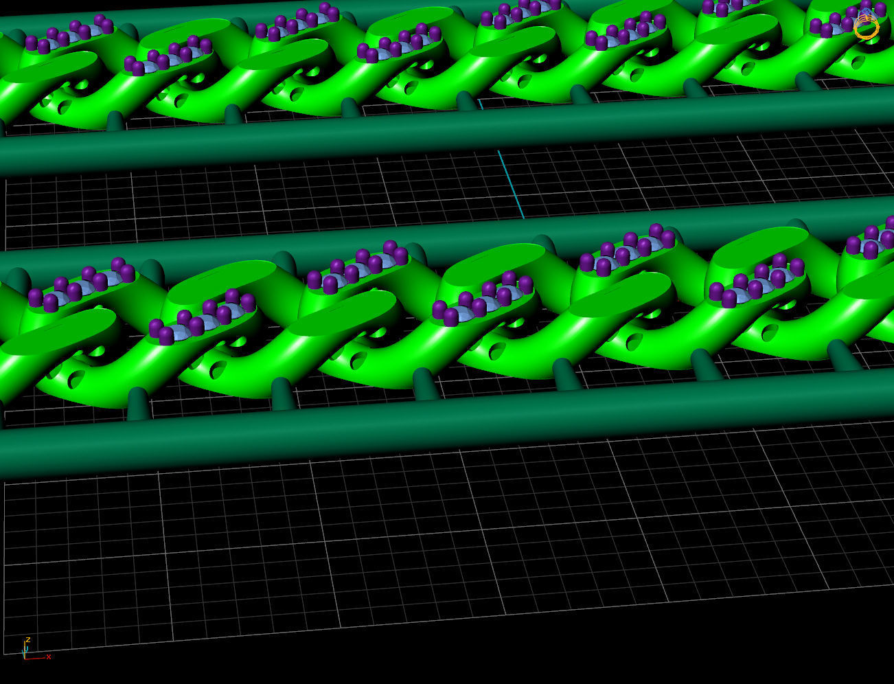 7 MM 45 CM CUBAN LINK CHAIN FOR BRACELET OR NECKLACE 3D print model_2