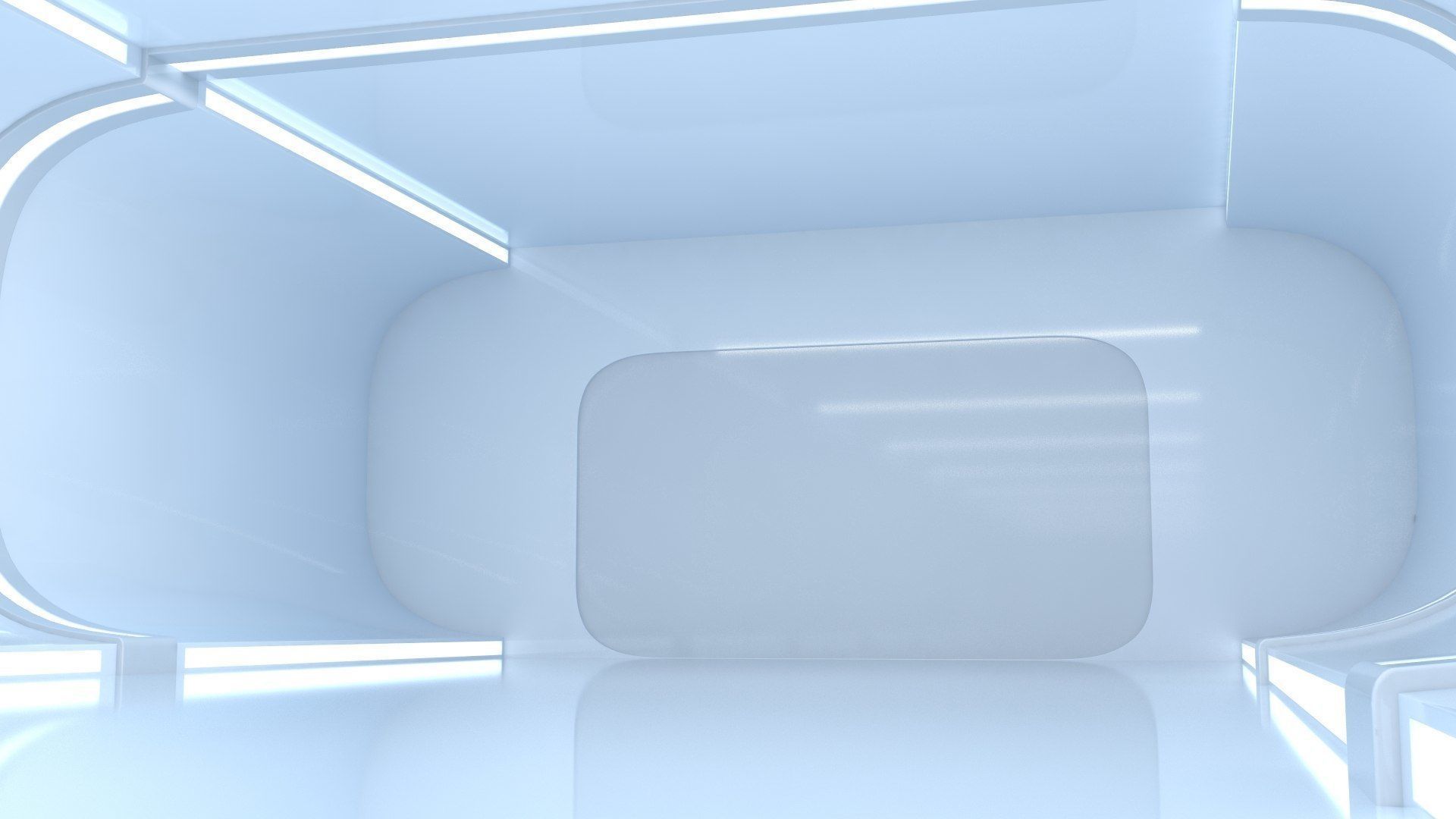 Sci-Fi Futuristic Corridor Collection 3D model_24