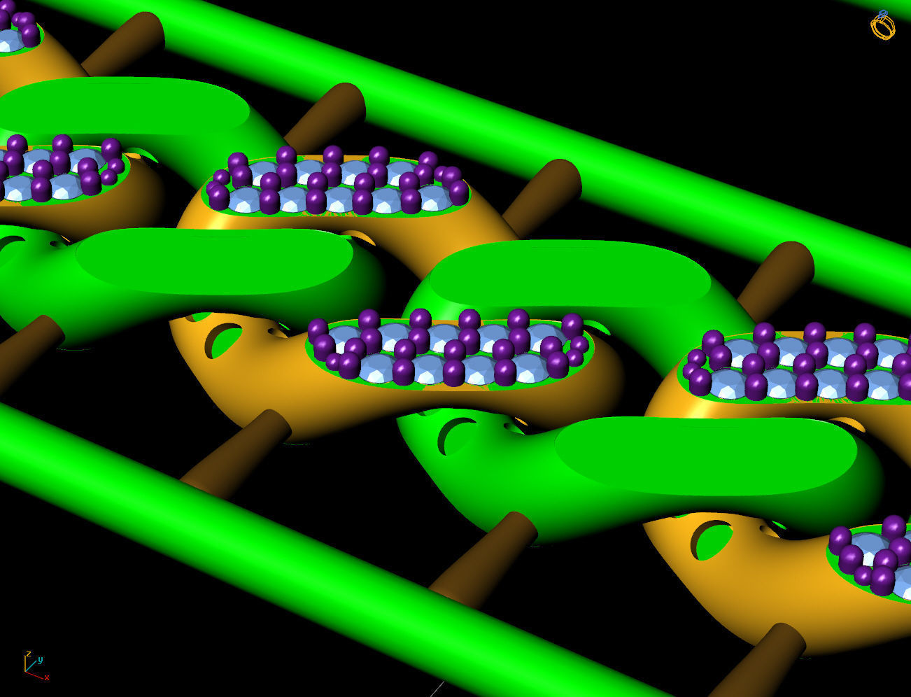 9 MM 42 CM CUBAN LINK CHAIN FOR BRACELET OR NECKLACE 3D print model_3