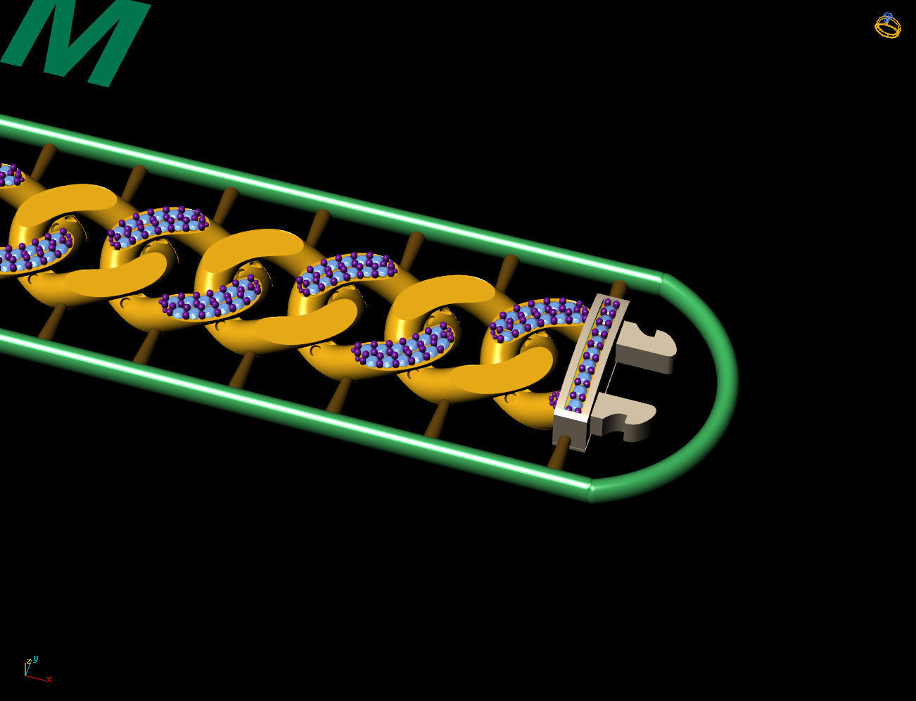 11 MM 19 CM CUBAN LINK CHAIN FOR BRACELET OR NECKLACE 3D print model_8