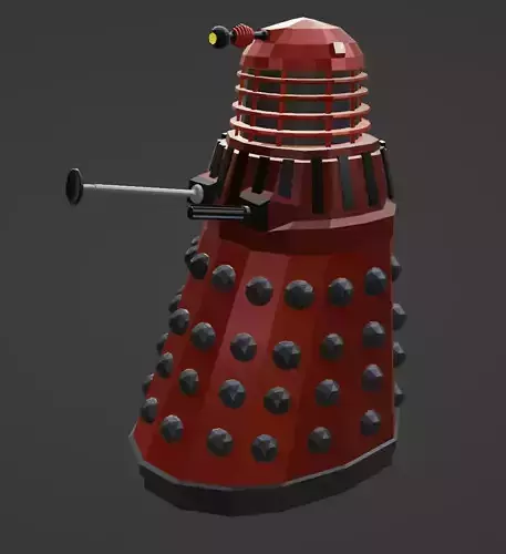 Low Poly Dalek