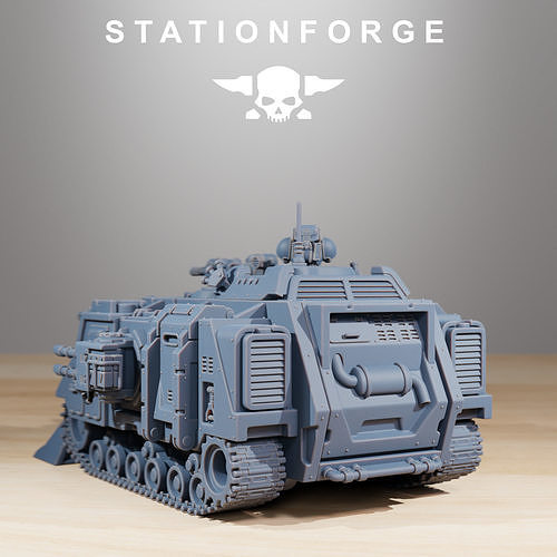 Socratis Dominator Tank 3D print model 4