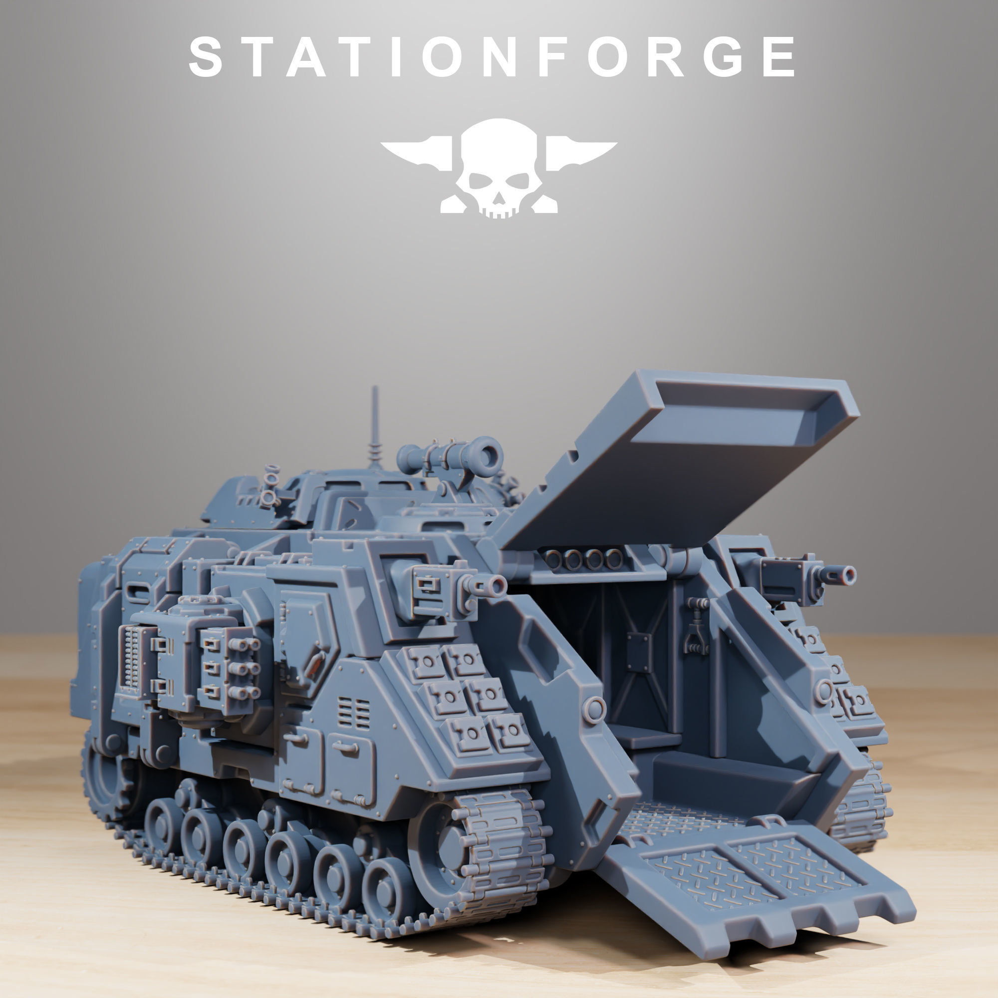 Socratis Dominator Tank 3D print model_1