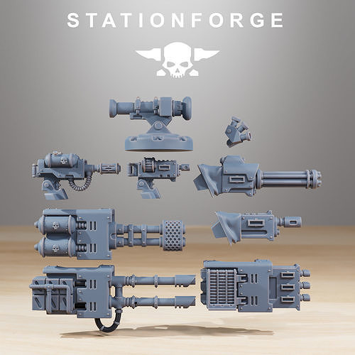 Socratis Dominator Tank 3D print model 5