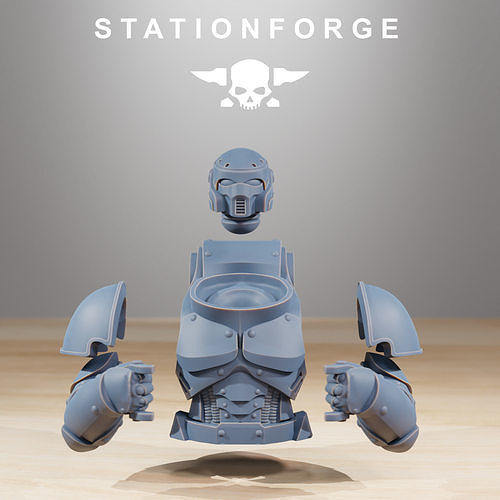 Socratis Dominator Tank 3D print model 6
