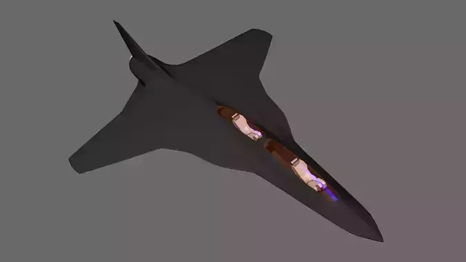 biplan fighter double cabin