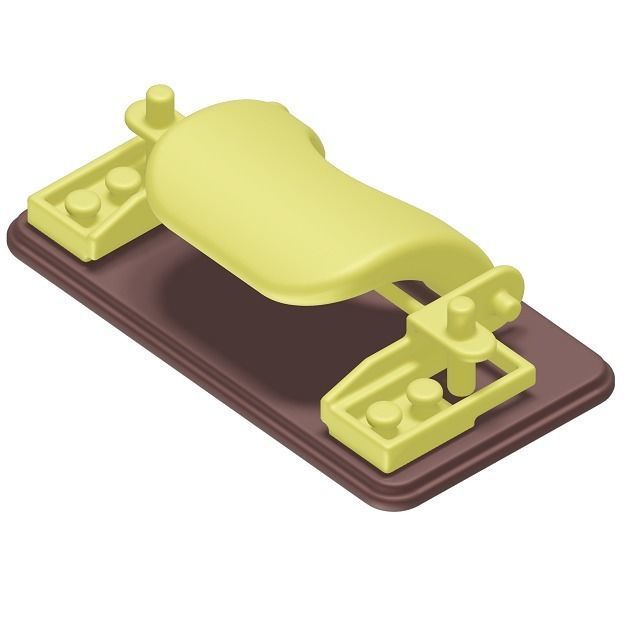 Kids Paper Punch Toy 3D model_3