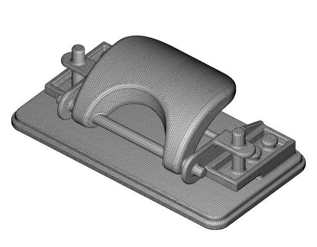 Kids Paper Punch Toy 3D model_4