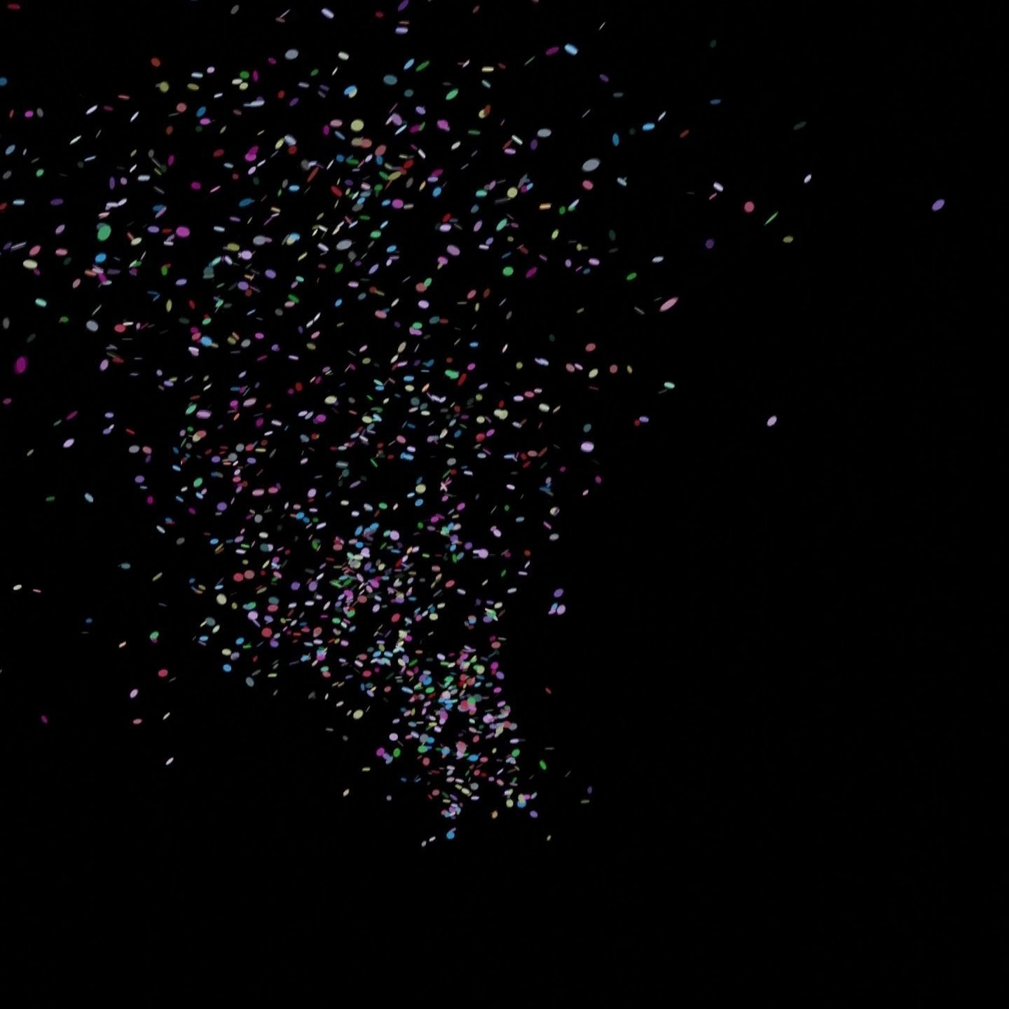 Confetti 10 Animations Low-poly 3D model_19