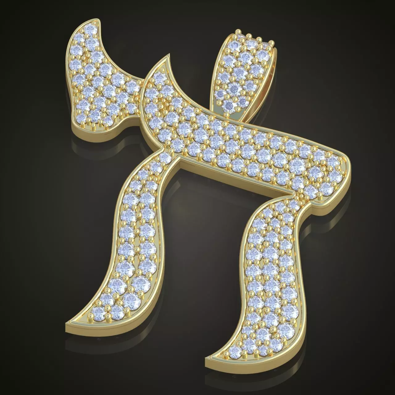 Pendant model 3D 0235 printable model 3D print model_0