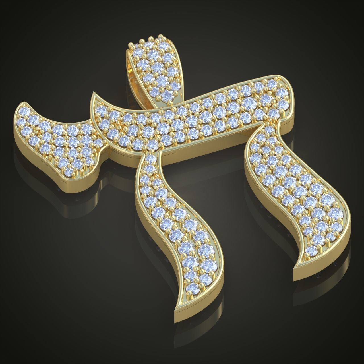 Pendant model 3D 0235 printable model 3D print model_3