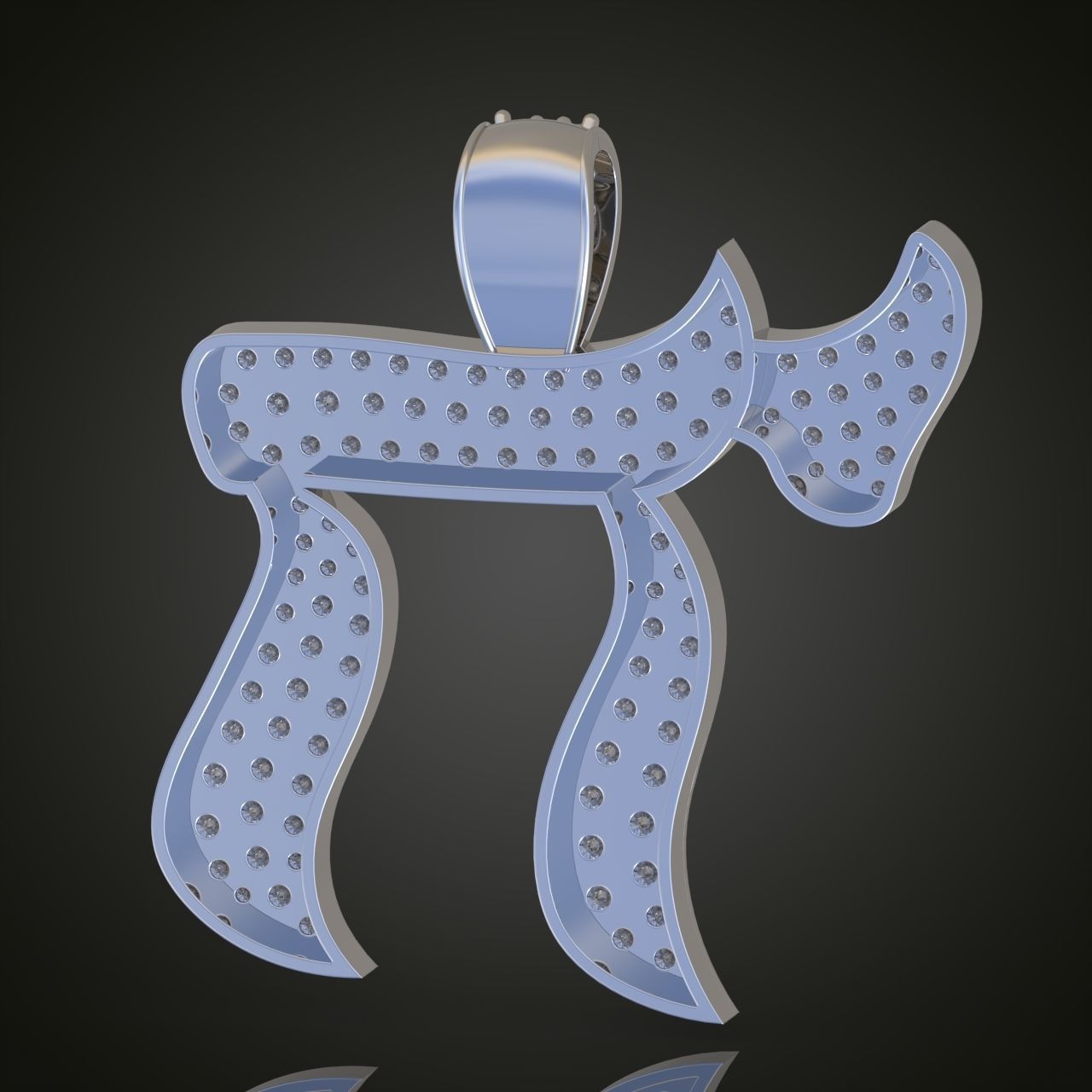 Pendant model 3D 0235 printable model 3D print model_6