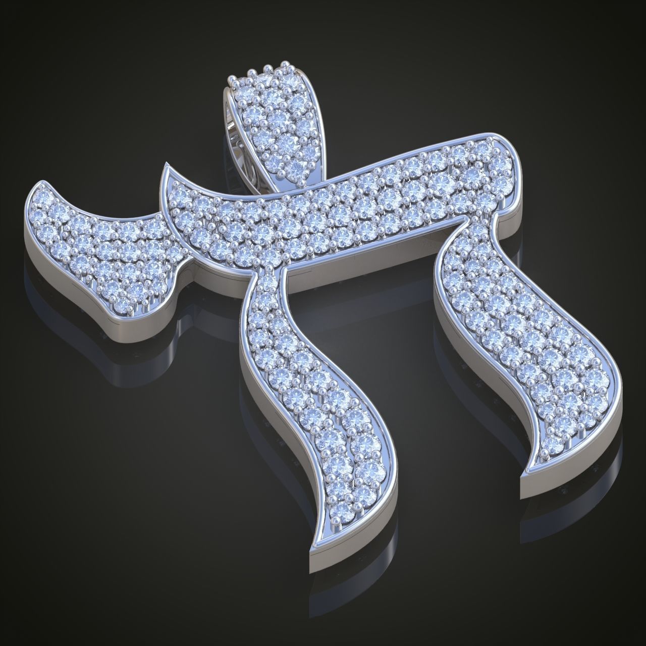 Pendant model 3D 0235 printable model 3D print model_2