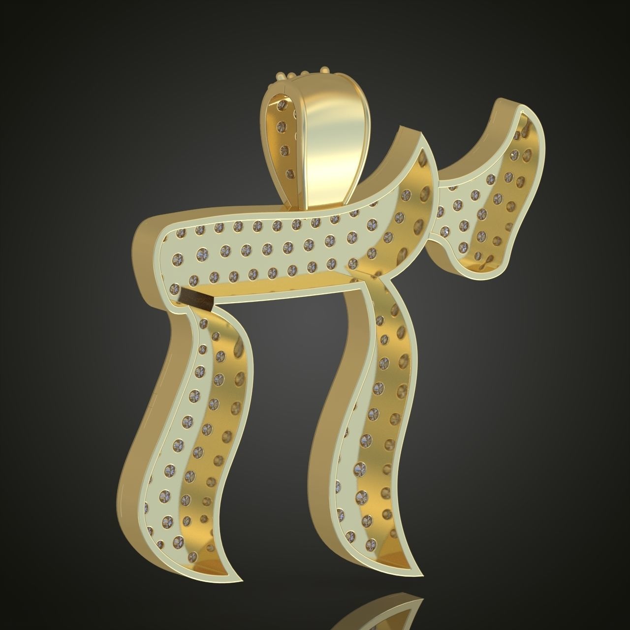 Pendant model 3D 0235 printable model 3D print model_7