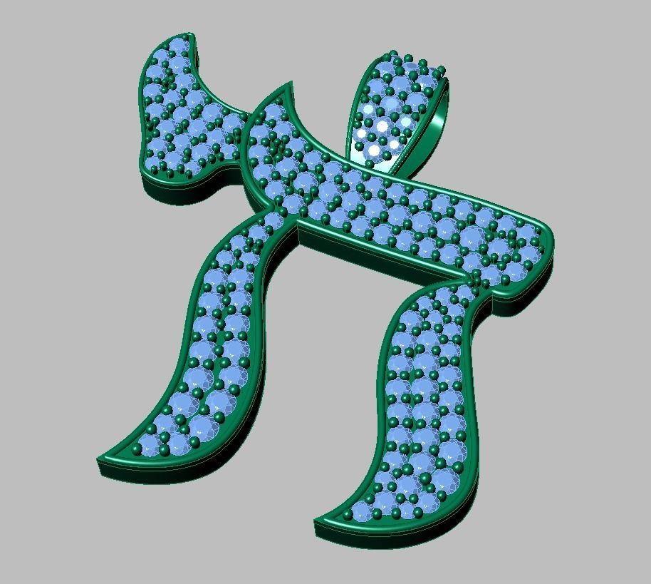 Pendant model 3D 0235 printable model 3D print model_9