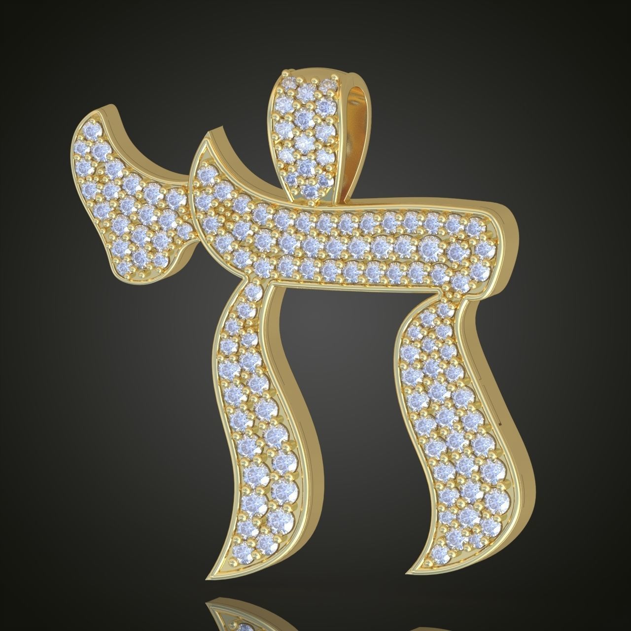 Pendant model 3D 0235 printable model 3D print model_4