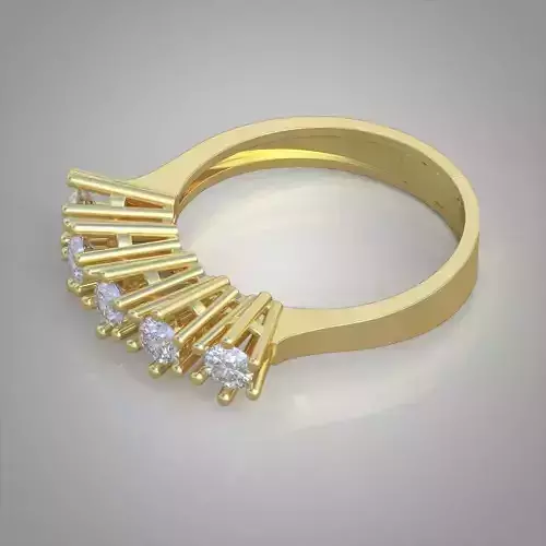 Diamond ring 0508 3D printable model