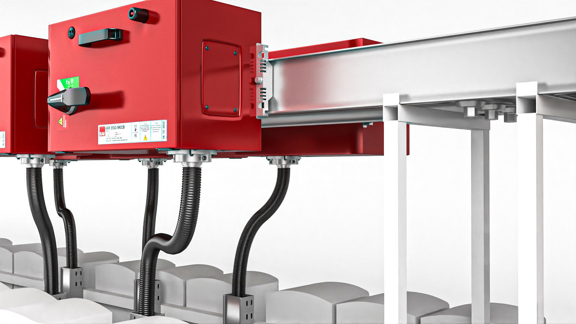 Solar Inverter Room Low-poly 3D model_5