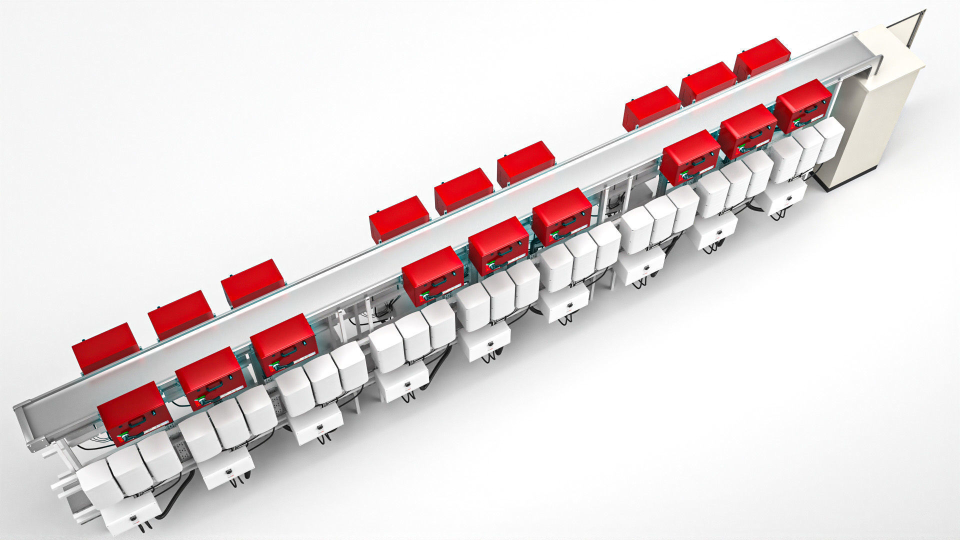 Solar Inverter Room Low-poly 3D model_11
