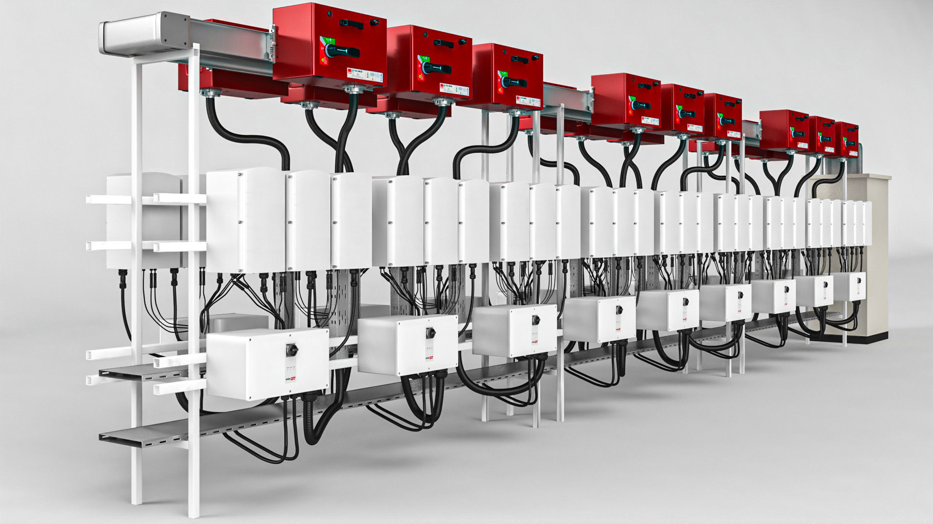 Solar Inverter Room Low-poly 3D model_13