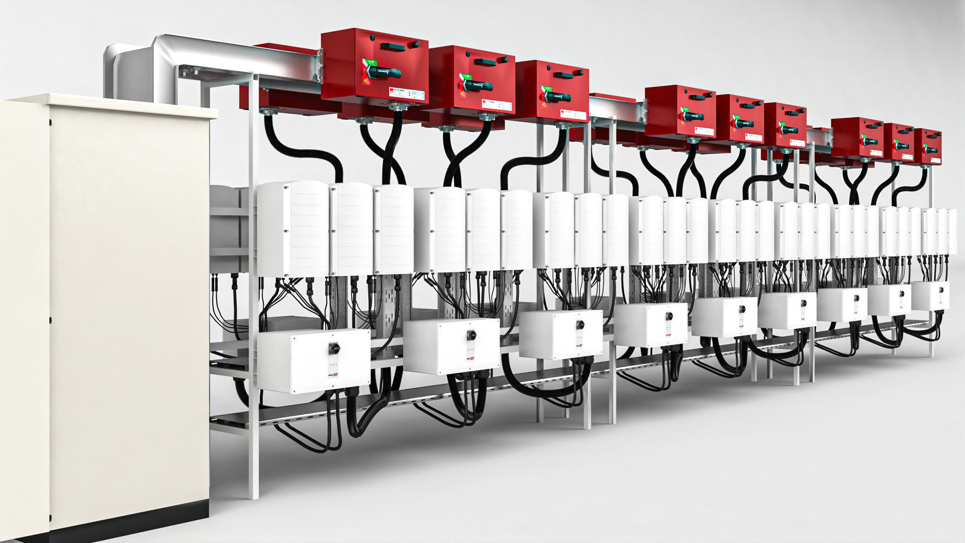 Solar Inverter Room Low-poly 3D model_14