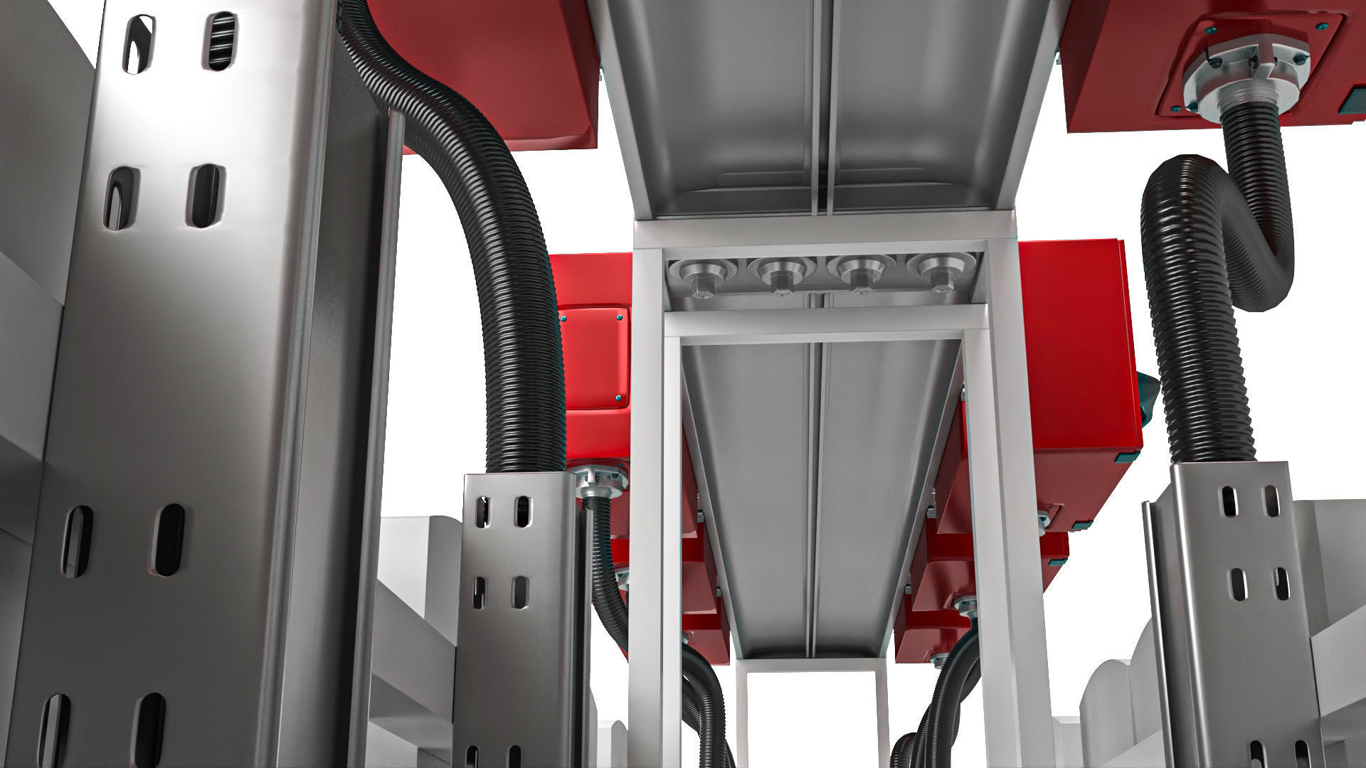 Solar Inverter Room Low-poly 3D model_9