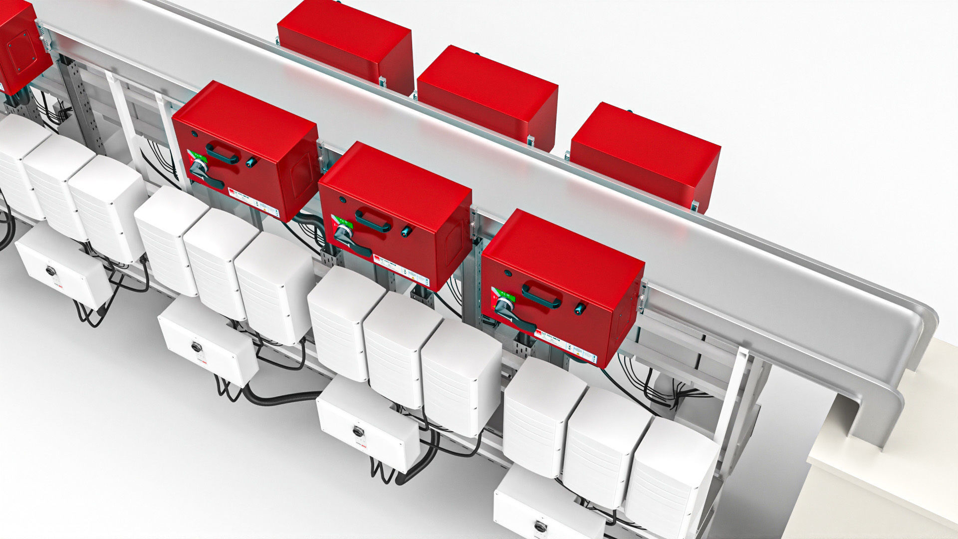 Solar Inverter Room Low-poly 3D model_10