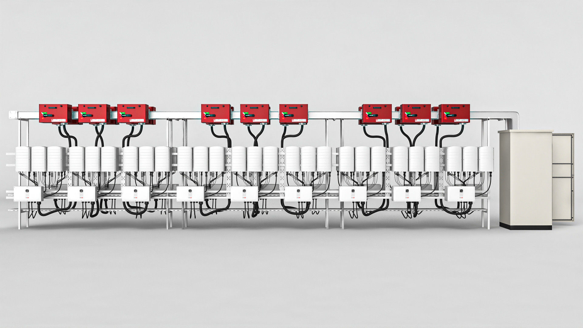 Solar Inverter Room Low-poly 3D model_12