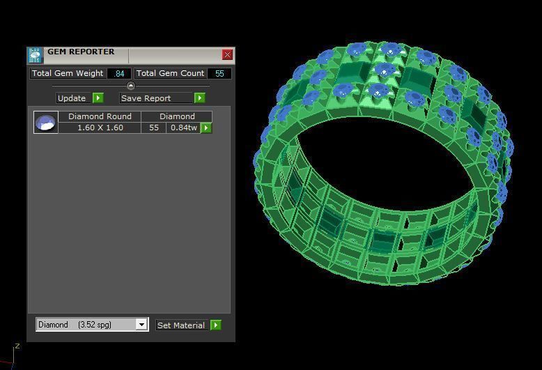 band ring 3D print model_14