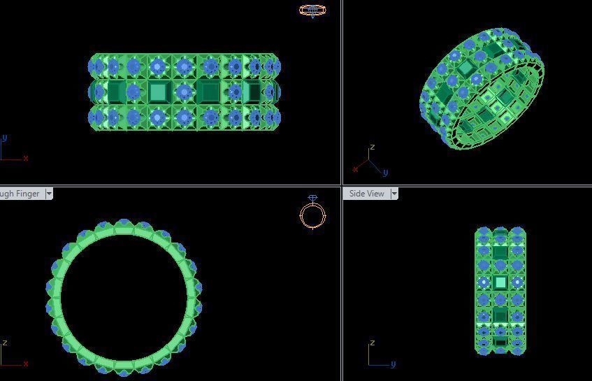 band ring 3D print model_11