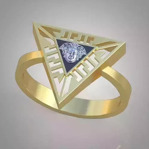 Diamond ring 0512 3D printable model11