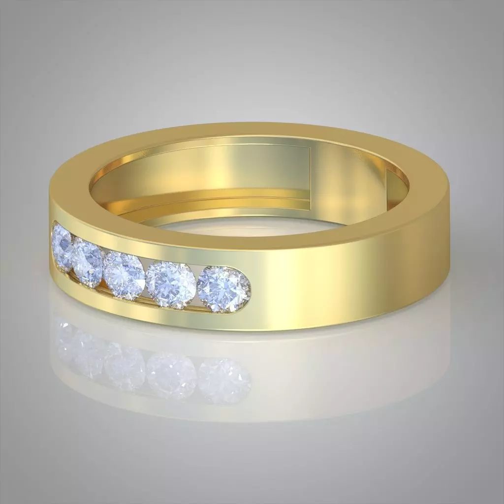 Diamond ring 0514 3D printable model Free 3D print model