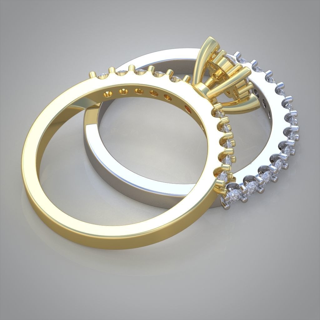 Diamond ring 0515 3D printable model12 free 3D model 3D printable ...