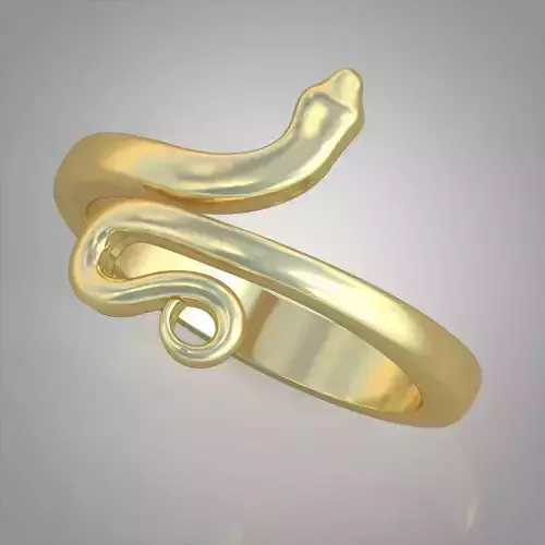 Snake ring 0516 3D printable model