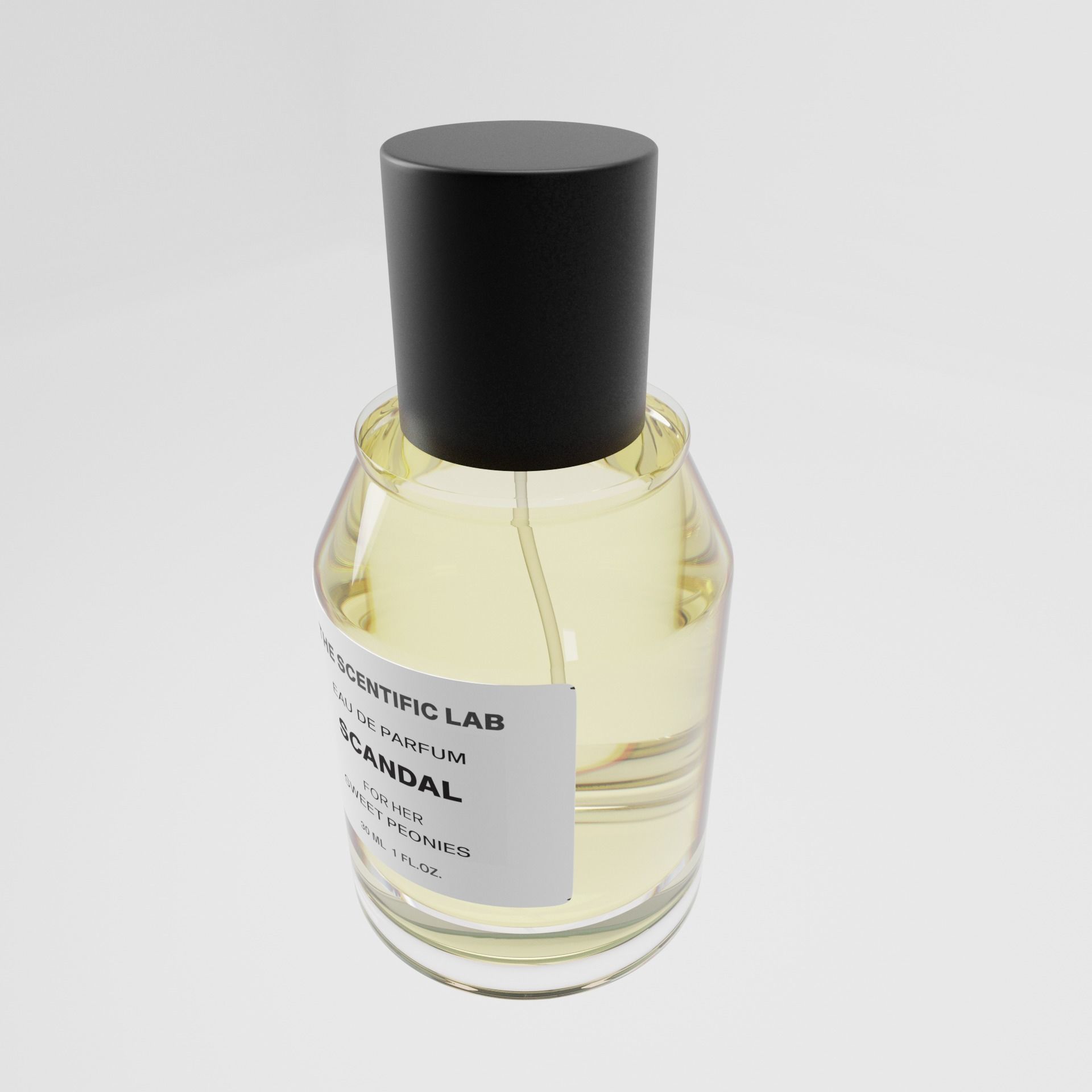Perfume bottle mock-up  1 3D model_1