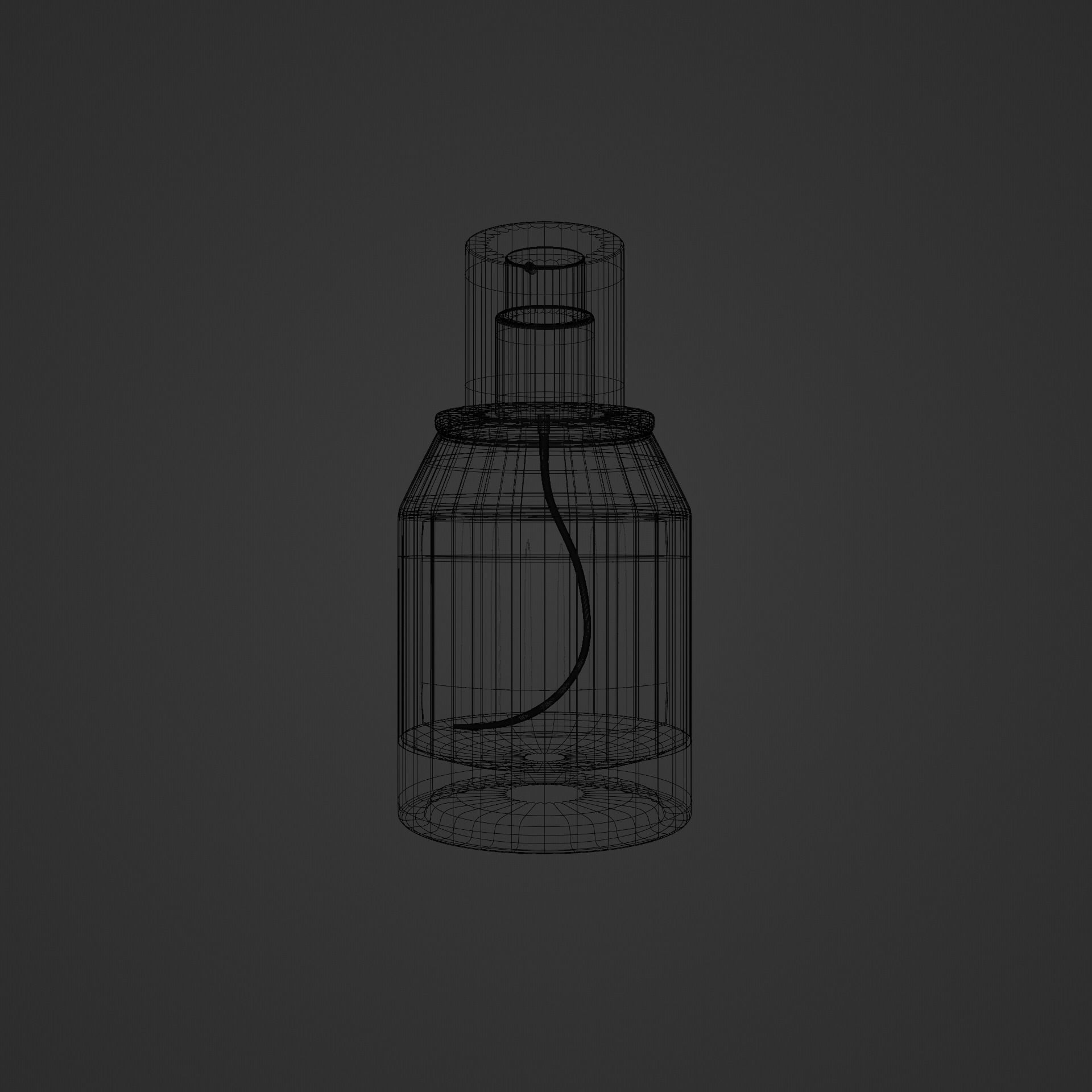 Perfume bottle mock-up  1 3D model_5