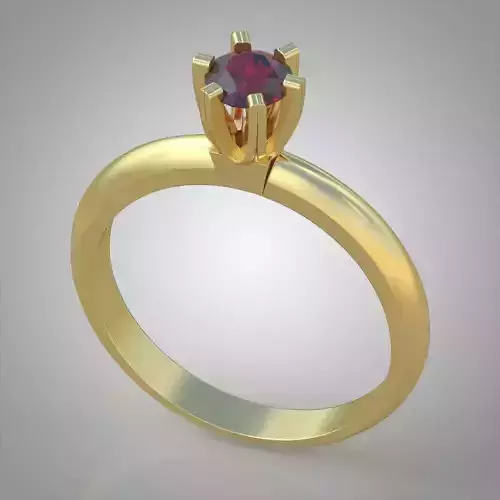Diamond ring 0520 3D printable model 