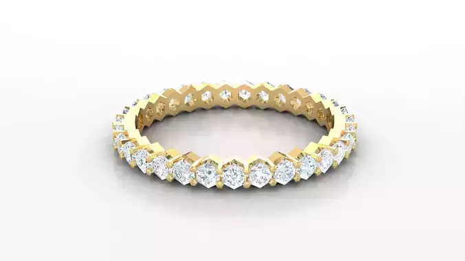 SLT 75 Solitaire Diamond Women Ring Version 2