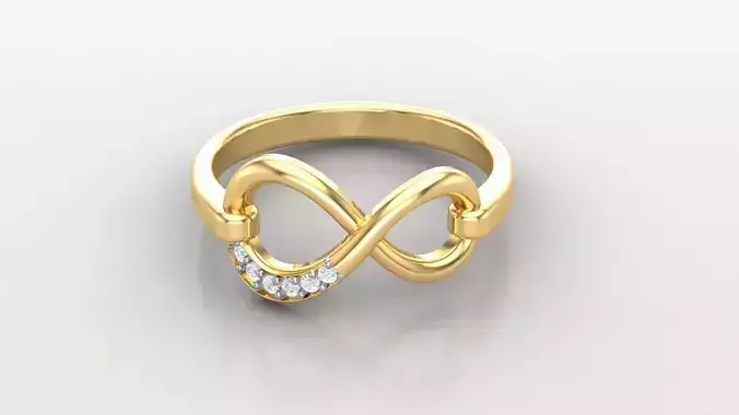 SLT 58 Solitaire Diamond Women Ring Version 2