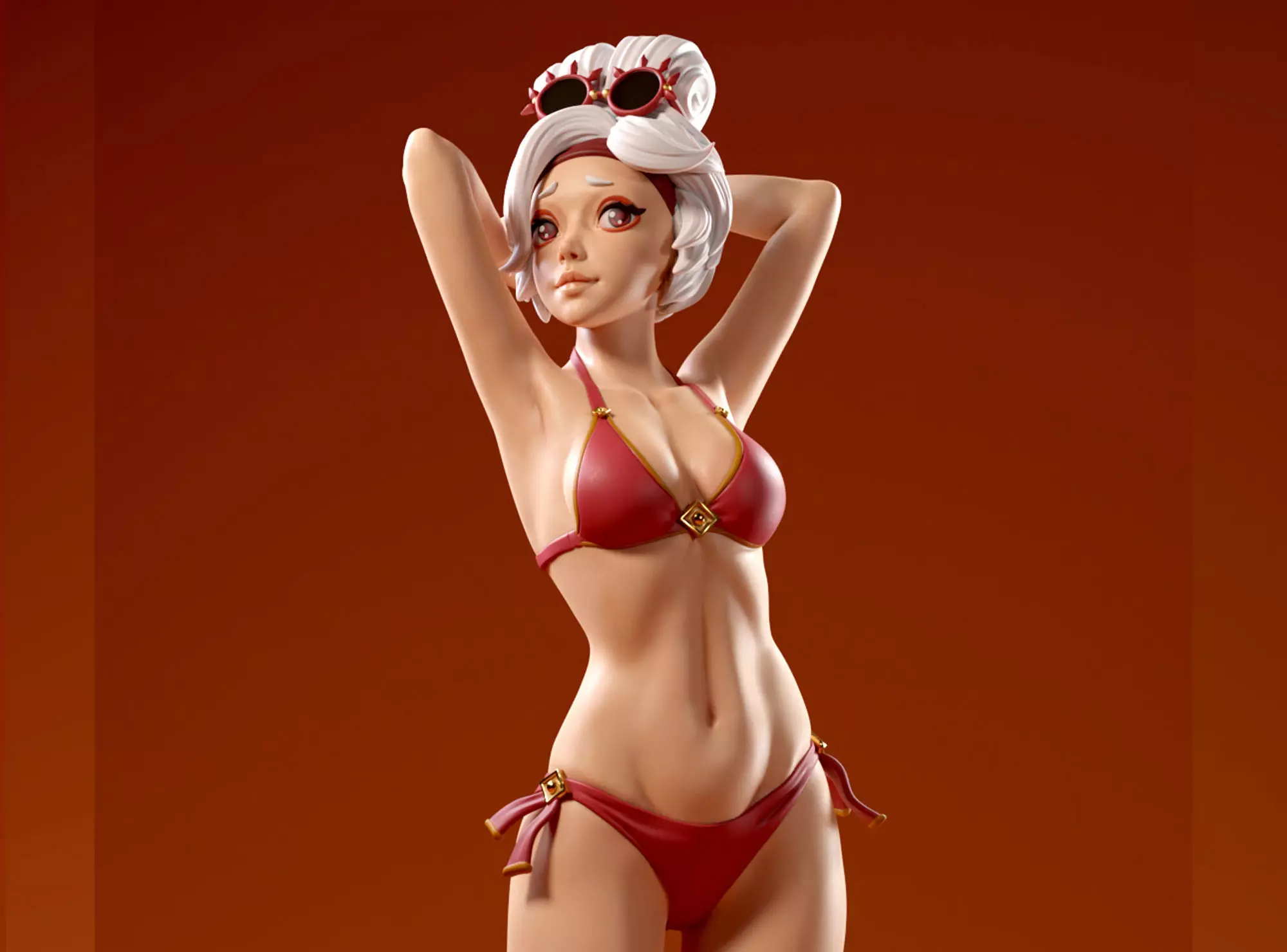Purah Summer Fan Art 3D print model_0