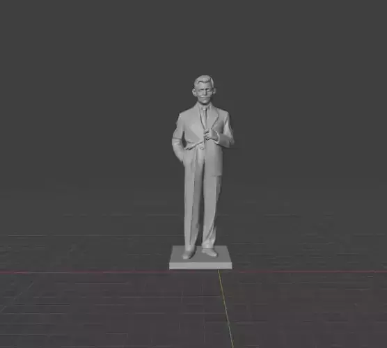 Clark Gable 3D print model