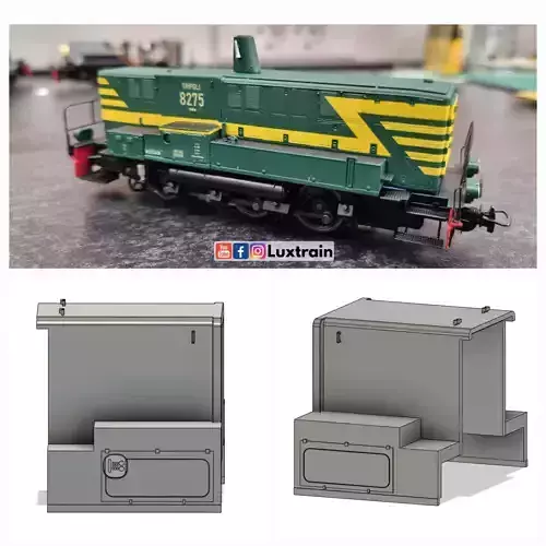 Le Veau SNCB 8275 - het kalf NMBS