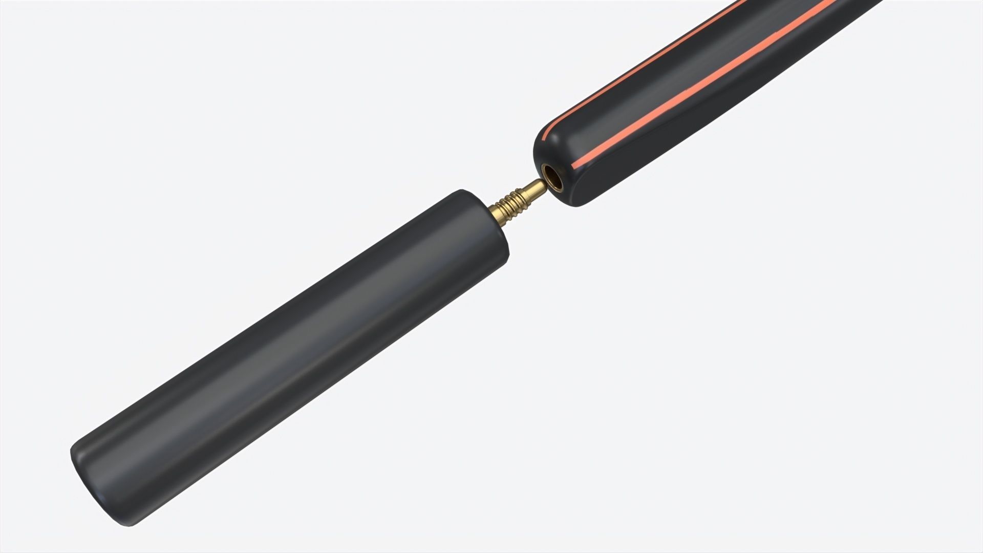 Billiard Snooker Cue 3D model_1