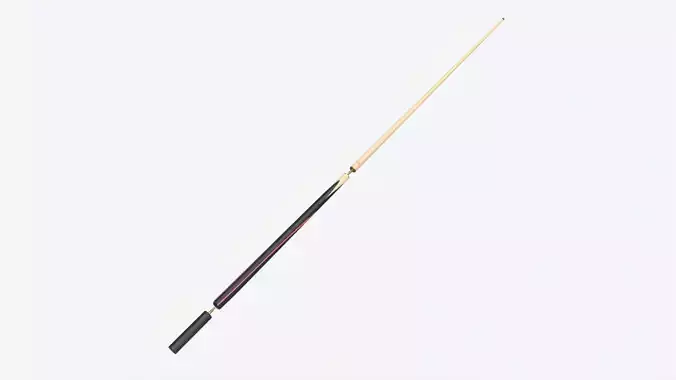 Billiard Snooker Cue 3D model