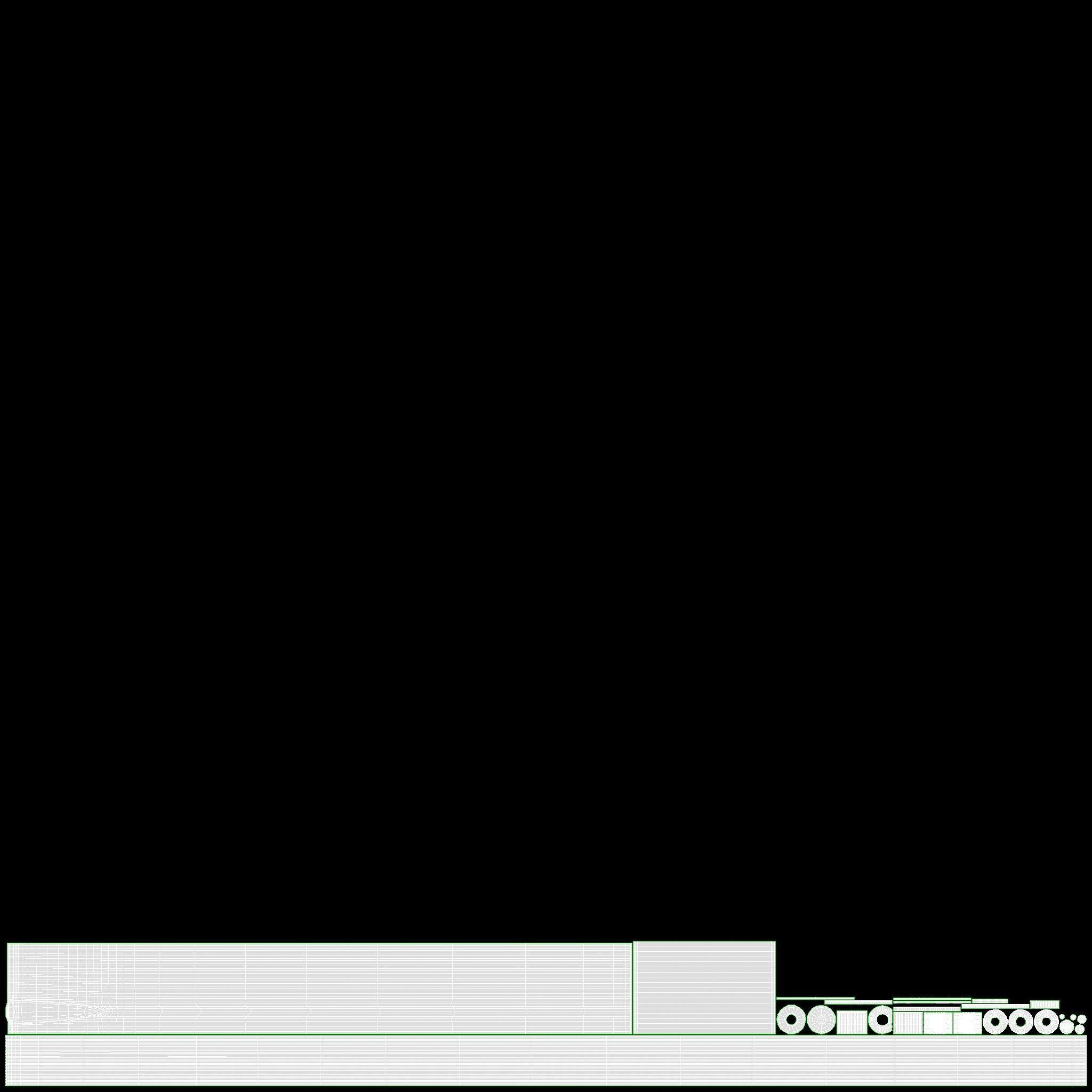 Billiard Snooker Cue 3D model_9