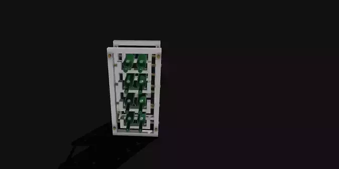 wine rack 3D print model