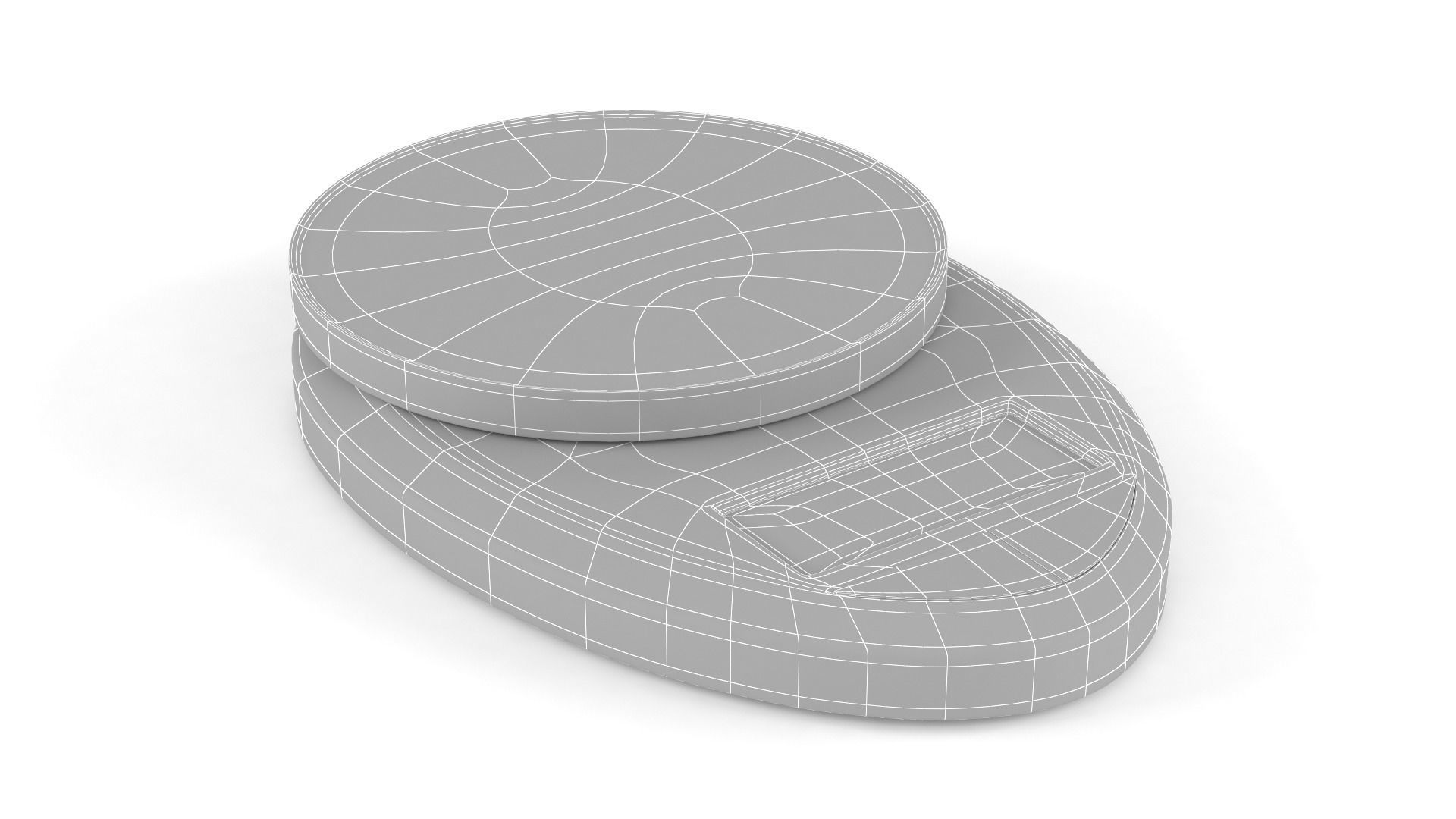 Kitchen Scale 3D model_8