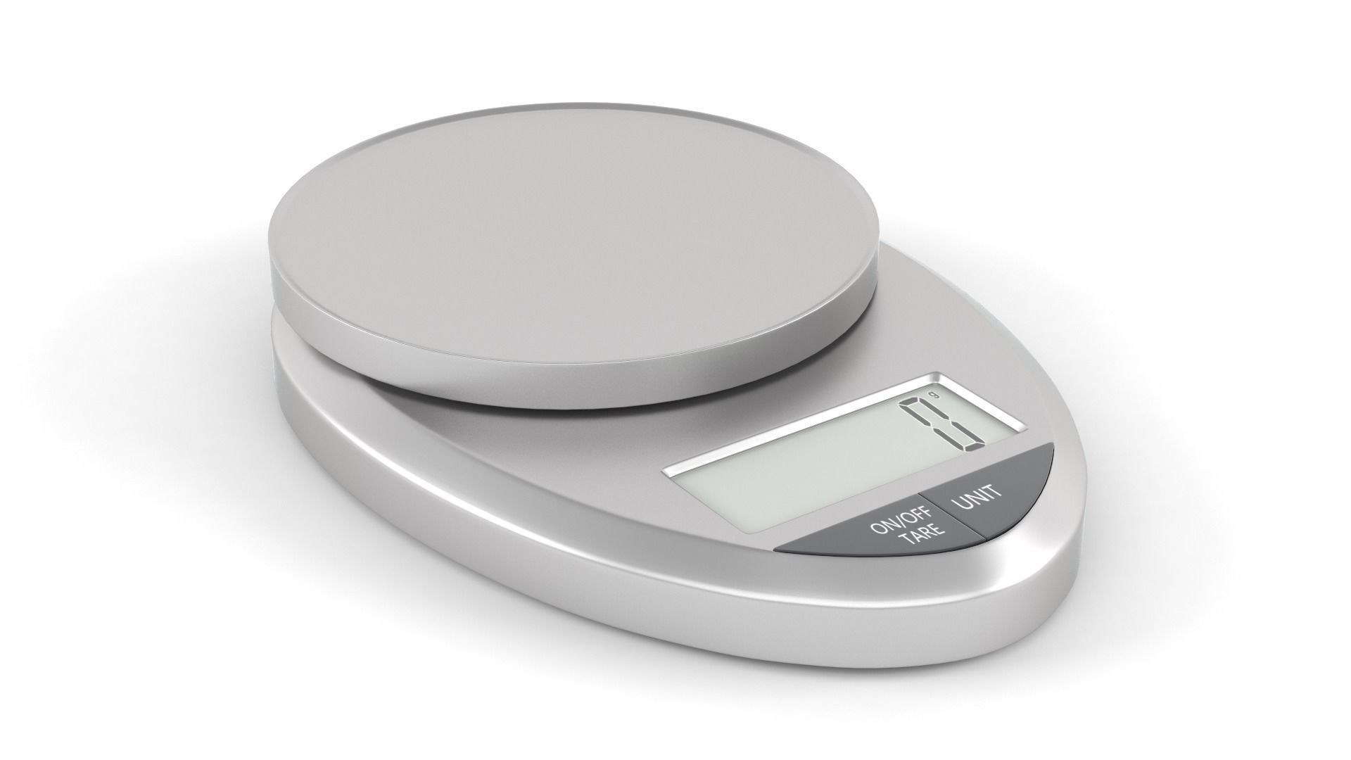 Kitchen Scale 3D model_2