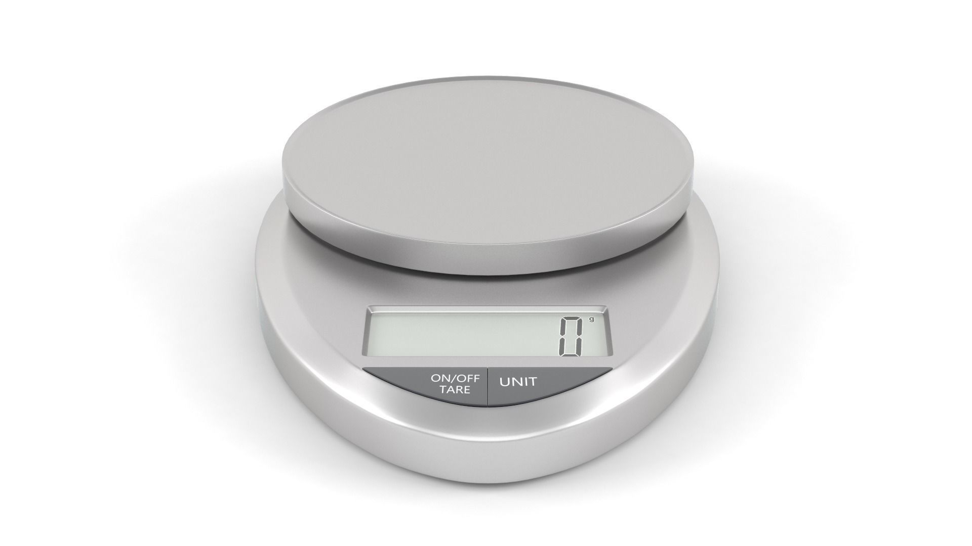 Kitchen Scale 3D model_1