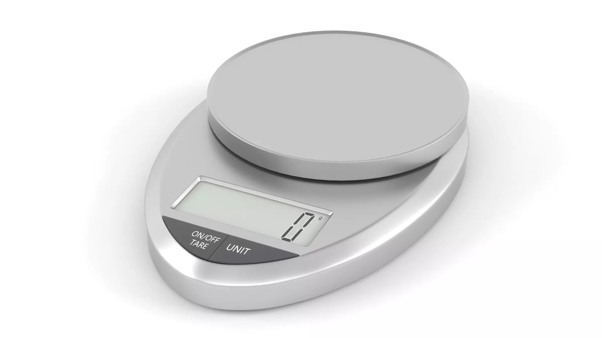 Kitchen Scale 3D model_0